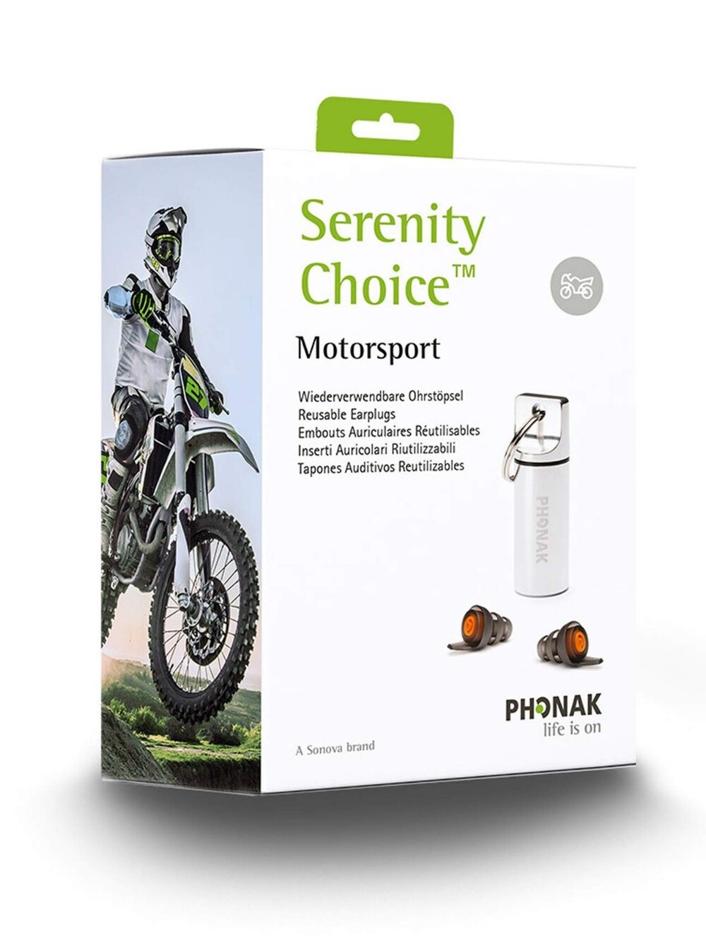 Phonak Serenity Choice Motorsport Earplugs
